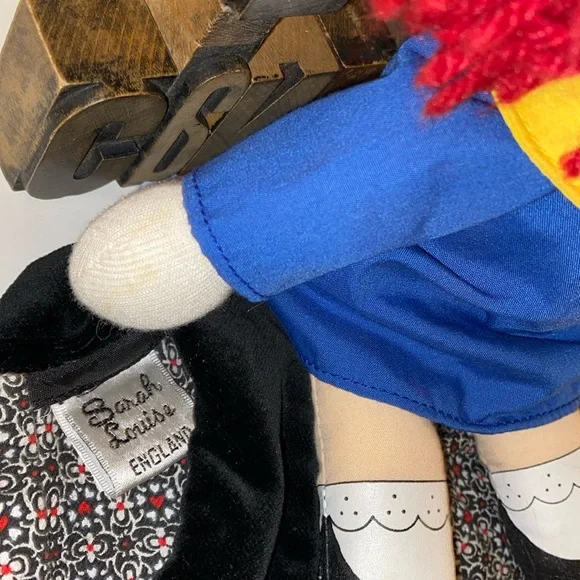 🇬🇧SARAH LOUISE England Tiny Floral Print Hand-Smocked Long Sleeve Dress - Picture 10 of 12